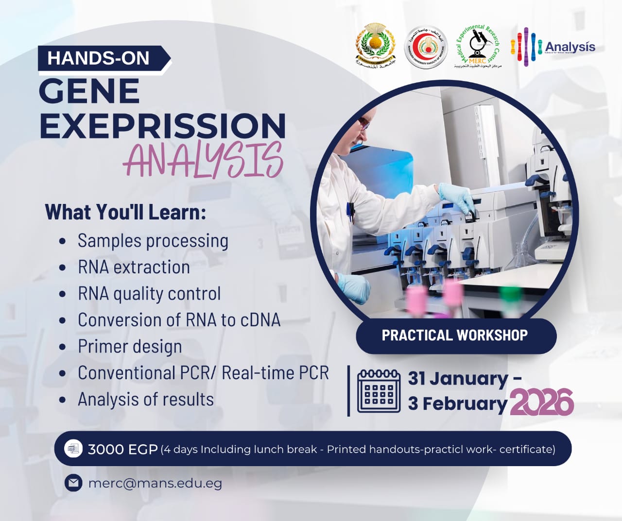 Training Courses Offered by the Center