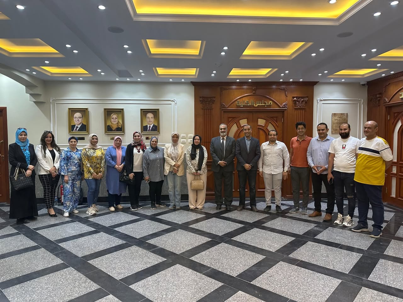 زيارة المراجعة السنوية لتجديد شهادة الأيزو 45001 في مجال السلامة والصحة المهنية