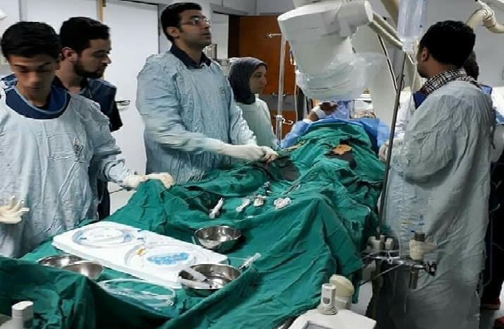 استمرارا بتفوق قسم القلب بمستشفى الباطنة التخصصي نجحت مجموعة القسطرة بقيادة أ.د.ايمن عبدالصمد