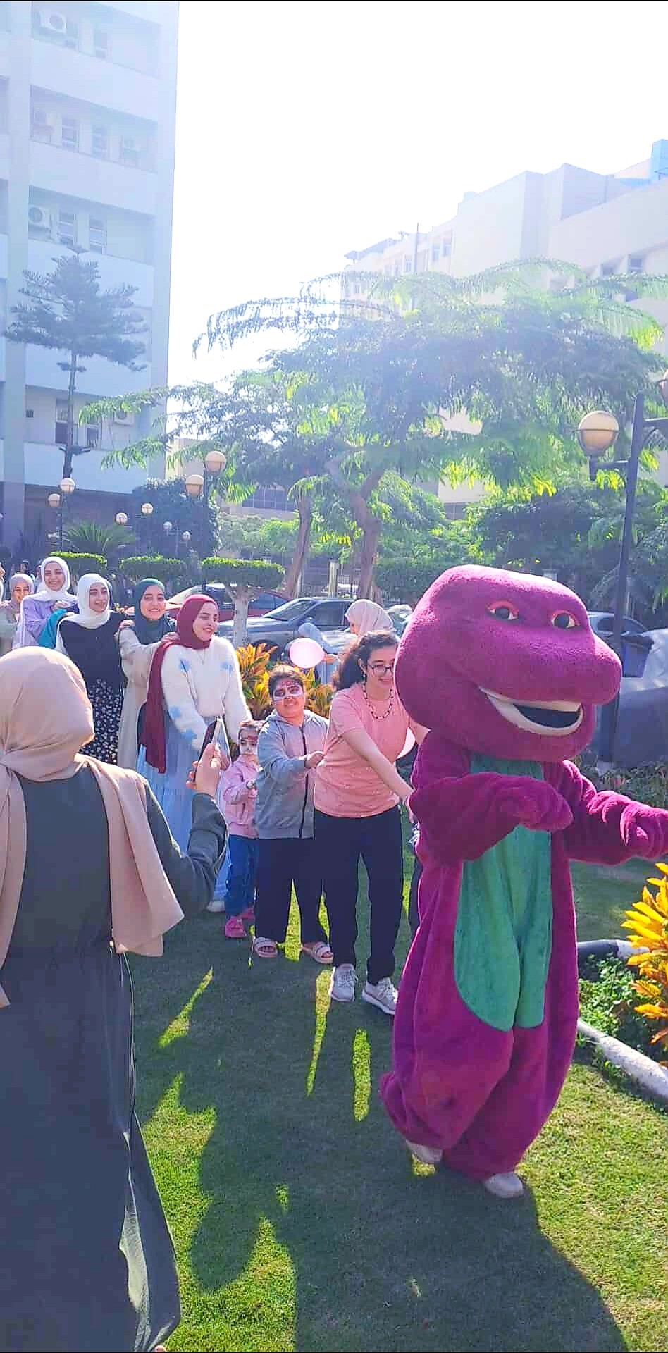  تنظيم احتفالية مبهجة للأطفال بمستشفى الأطفال الجامعي